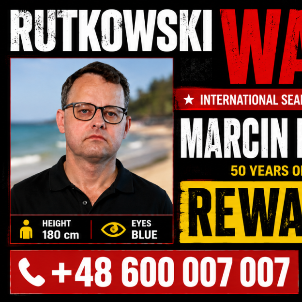 Nagrada od 10.000 $ za informacije koje vode do lociranja traženog Marcina Romanowskog