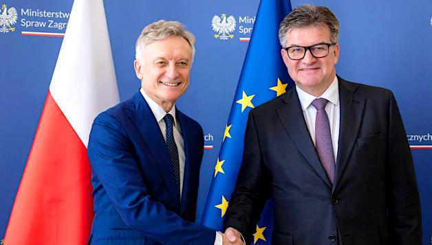 Spotkanie wiceministra Marka Prawdy ze Specjalnym Wysłannikiem UE ds. Dialogu Belgrad-Prisztina Miroslavem Lajčákiem
